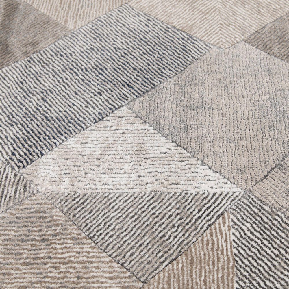 Central Oriental Clearwater Adita 5&#39; x 7&#39;6&quot; Oyster and Chalk Area Rug, , large