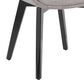 LumiSource Cosmo Accent Chair with Fabric Cushion in Grey, , large