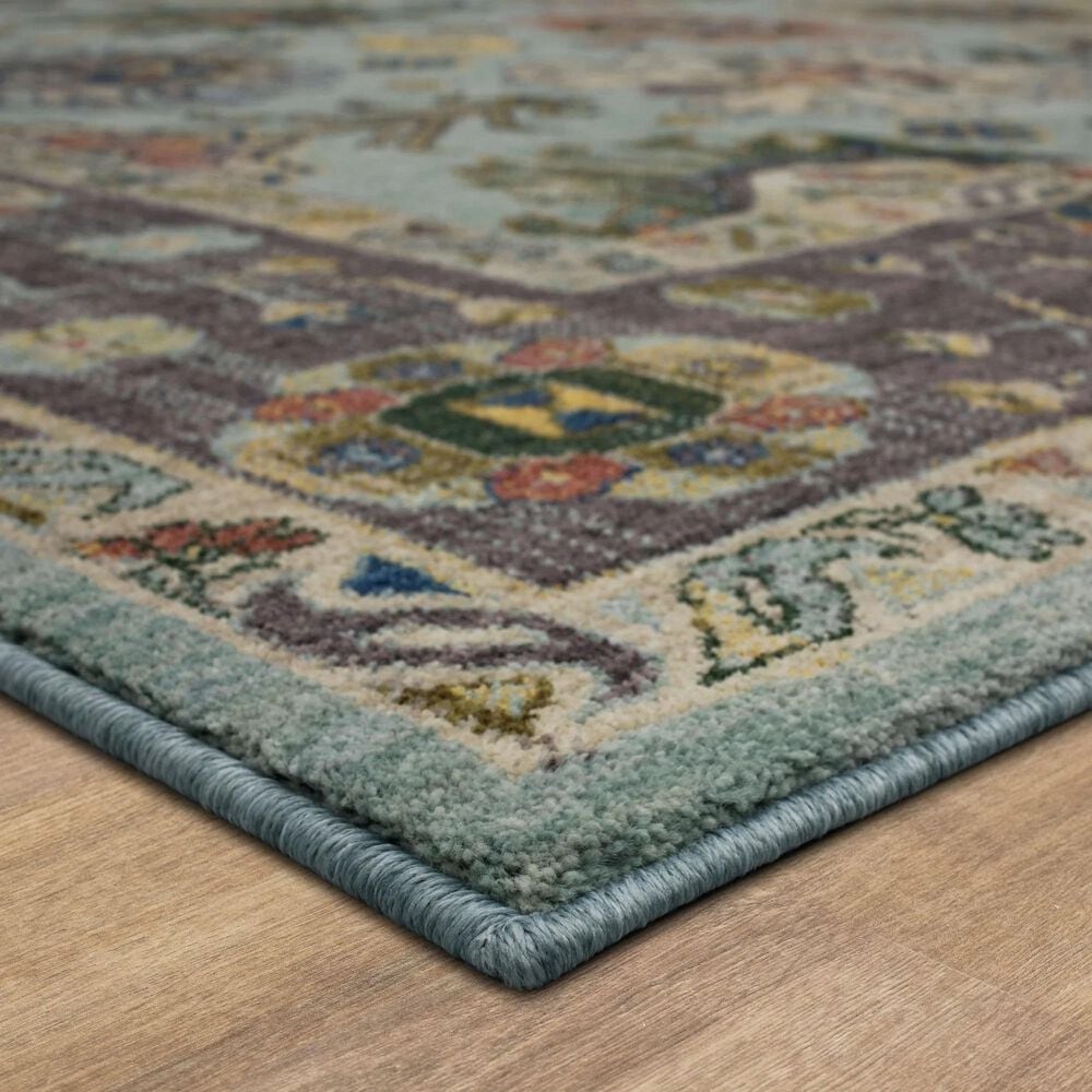 Karastan Pandora Obsession 8&#39; x 11&#39; Blue Area Rug, , large