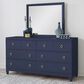 Legacy Classic Summerland Dresser Mirror in Inkwell Blue, , large
