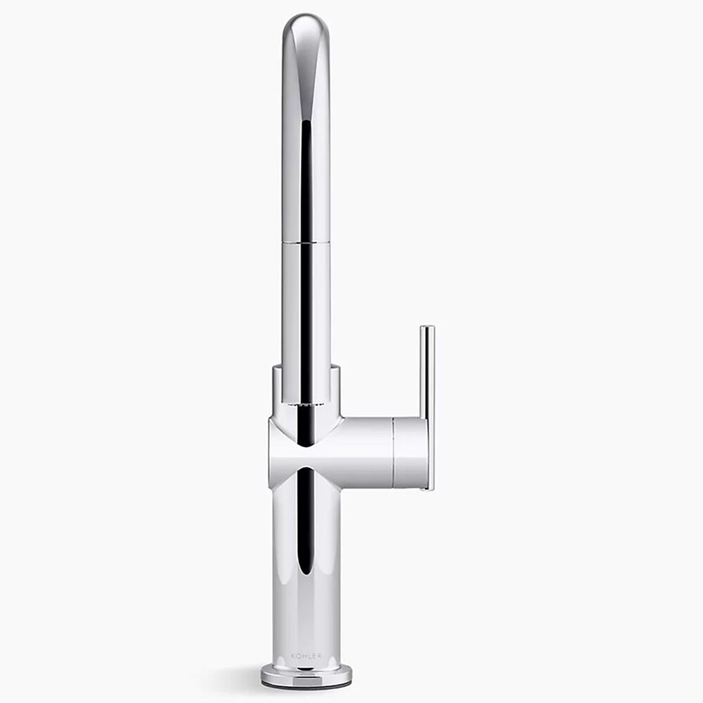 Kohler Crue Pull Down Kitchen Sink Faucet in Polished Chrome, , large