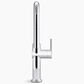 Kohler Crue Pull Down Kitchen Sink Faucet in Polished Chrome, , large