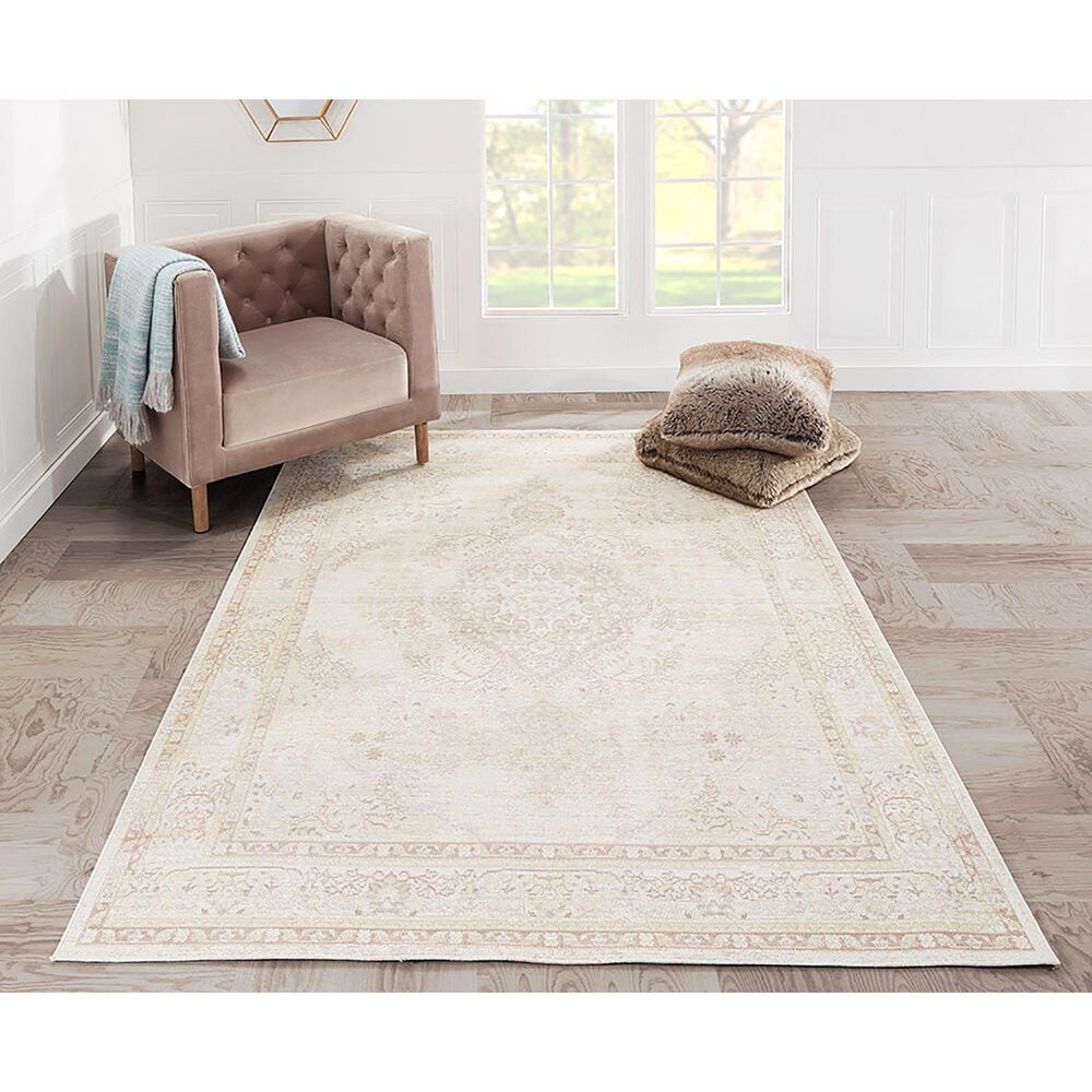 Momeni Isabella ISA-1 4&#39; x 6&#39; Ivory Area Rug, , large