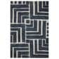 Loloi II Hagen 5"3" x 7"8" Blue and White Area Rug, , large