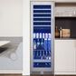 Zephyr 14.5 Cu. Ft. Dual Zone Wine and Beverage Cooler in Stainless Steel, , large