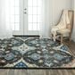 RIZZY Envision 10" x 14" Charcoal Area Rug, , large