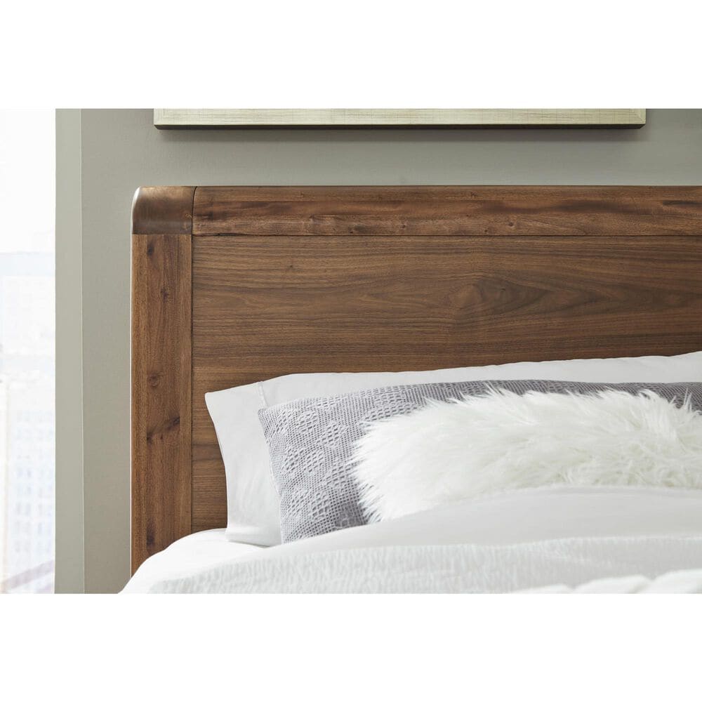 Urban Home Totes Full Platform Bed in English Walnut, , large
