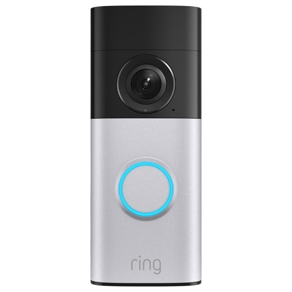 Ring 2K Plus (2nd Gen) Wired Doorbell in Nickel Silver, , large