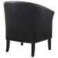 Linon Home Decor Simon Club Chair in Black, , large