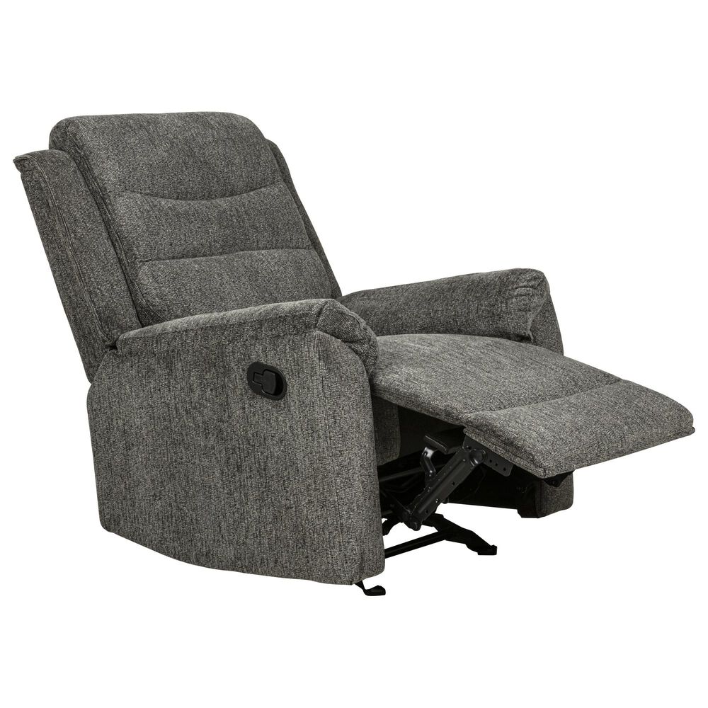 Northwestern Abington Glider Recliner in Charcoal, , large