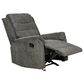 Northwestern Abington Glider Recliner in Charcoal, , large
