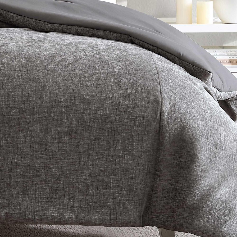 Hallmart Collectibles Niles 3-Piece Queen Comforter Set in Gray, , large