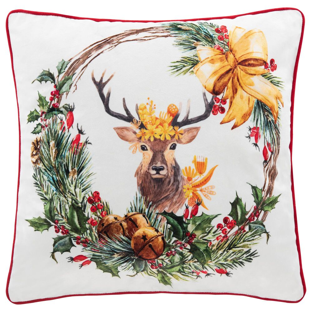 Safavieh Cranberry 18" Pillow in Multi, , large