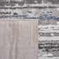 Safavieh Century 2" x 9" Grey and Blue Runner, , large