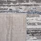 Safavieh Century 2" x 9" Grey and Blue Runner, , large