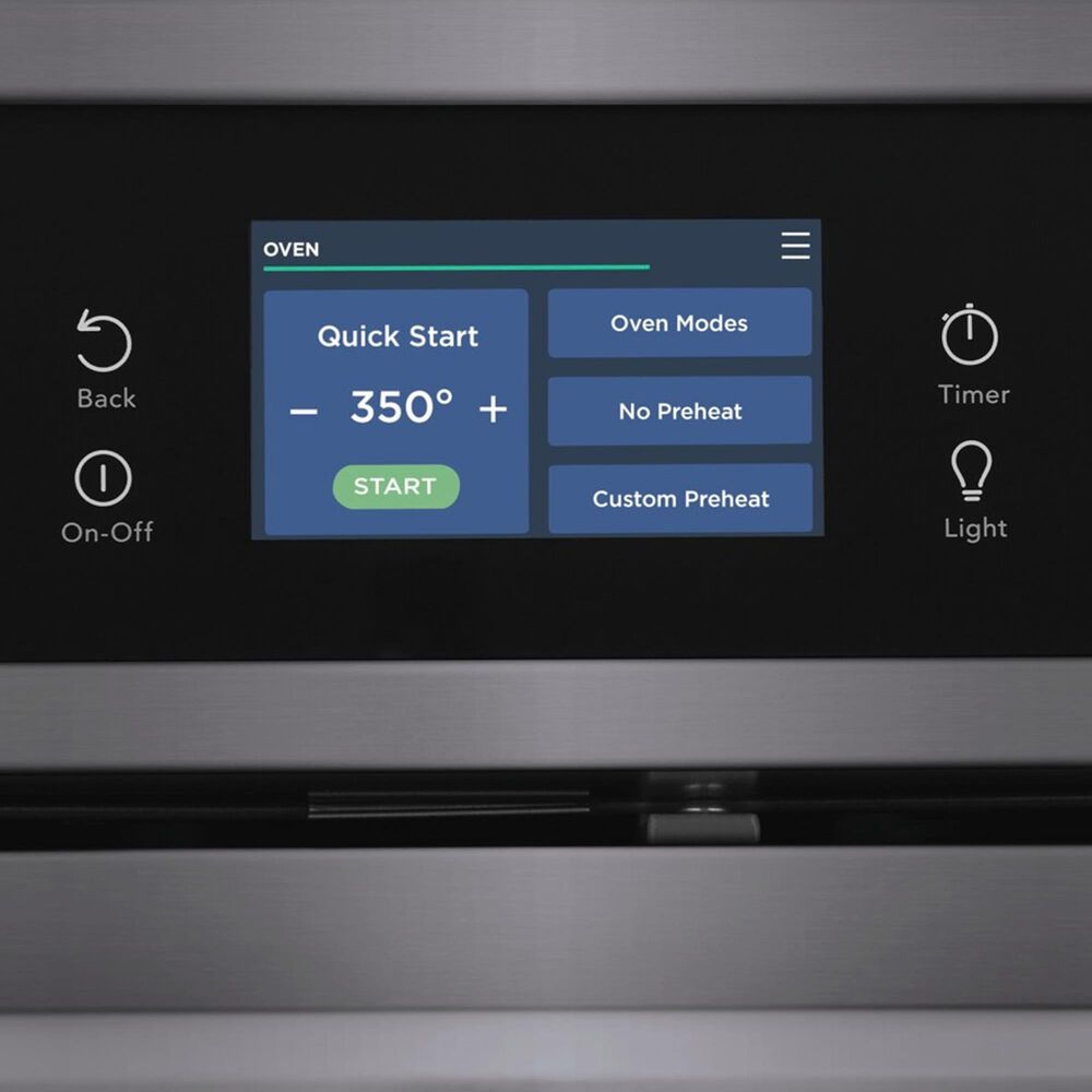 Frigidaire Gallery 30'' Single Electric Wall Oven with Total Convection in Black Stainless Steel, , large