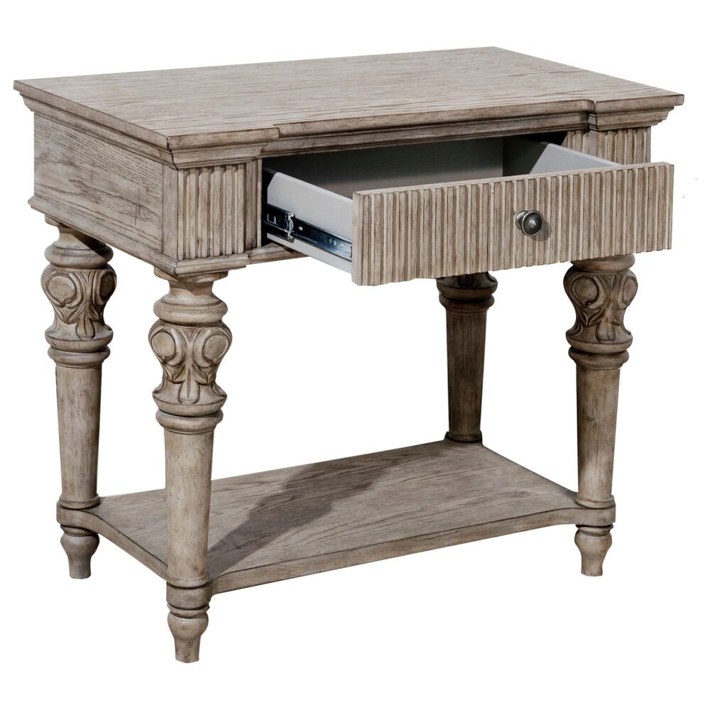 Nicolette Home Kingsbury 4 Piece Queen Bedroom Set in Gray, , large