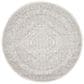 Safavieh Adirondack ADR108B-4R 4" x 4"  Ivory/Silver Round Rug, , large