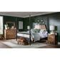 Legacy Classic Vintage Market 2-Drawer Apothecary Nightstand in Barnwood Oak with Outlets and USB Ports, , large