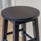 Linon Home Decor Abby 29" Bar Stool in Navy, , large