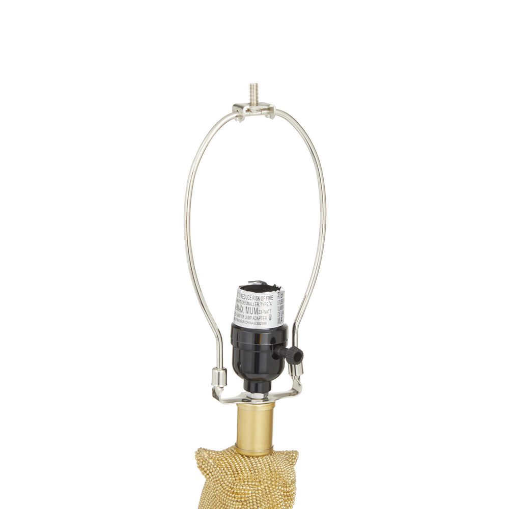 Maple and Jade Polystone Glam Table Lamp in Gold, , large
