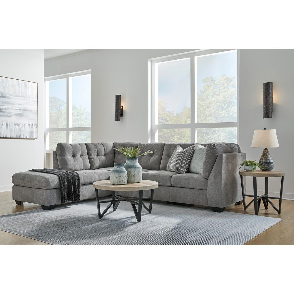 Ashley Marleton RAF Full Sofa Sleeper in Gray, , large