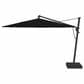 Garden Party Starlux AKZ Plus 13" Octagon Cantilever Umbrella with Base in Black, , large