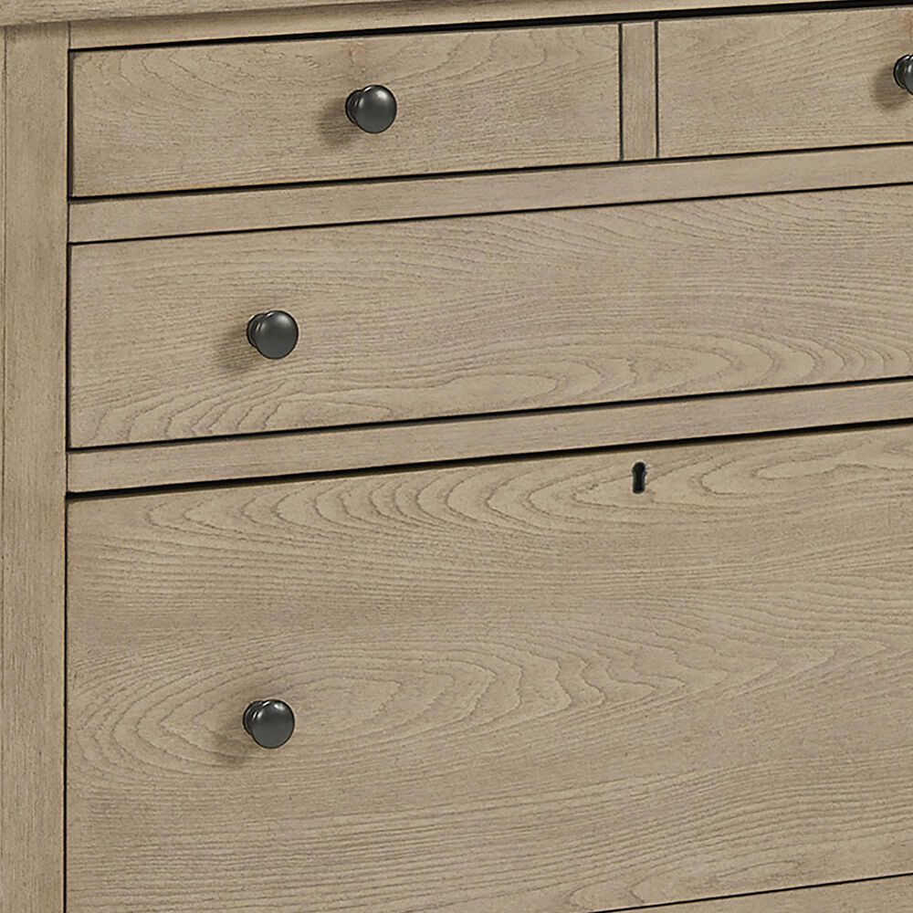 Riva Ridge Emerson Workstation Combo File in Light Elm, , large