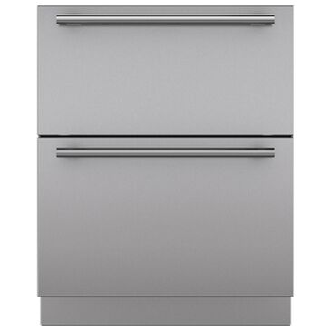 Sub Zero Integrated 27" Drawer Panels with Pro Handles in Stainless Steel, , large