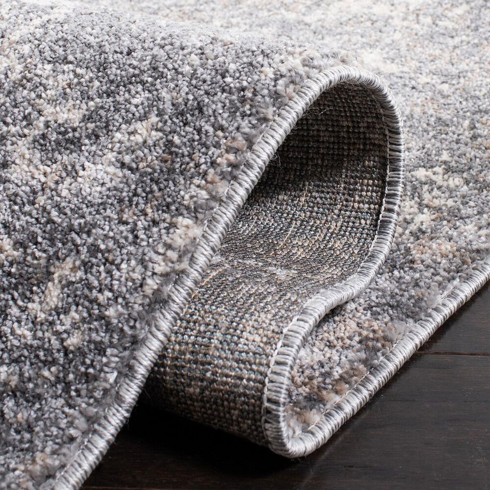 Safavieh Aston ASN705 8&#39; x 10&#39; Grey and Ivory Area Rug, , large