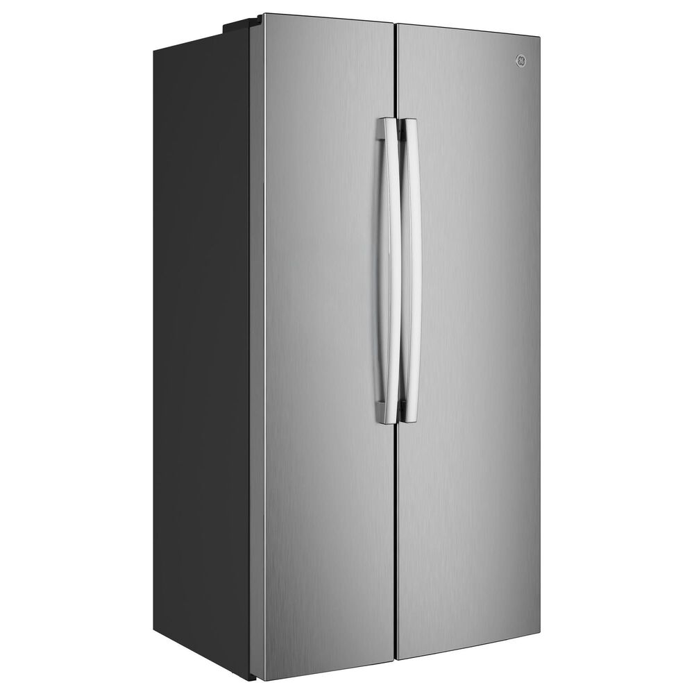 GE Appliances 24 Cu. Ft. Counter-Depth Side-By-Side Refrigerator in Fingerprint Resistant Stainless, , large