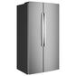 GE Appliances 24 Cu. Ft. Counter-Depth Side-By-Side Refrigerator in Fingerprint Resistant Stainless, , large