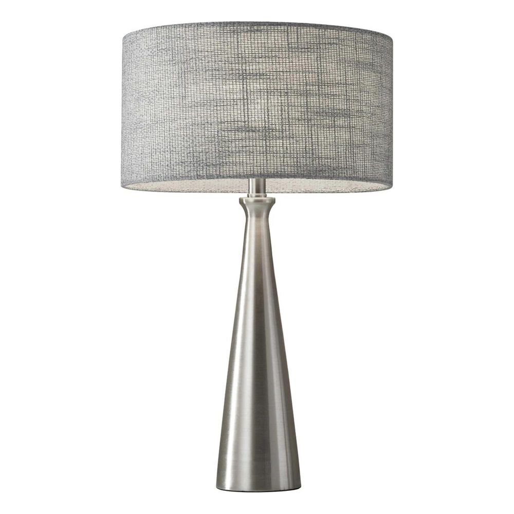 Adesso Linda Table Lamp in Brushed Steel, , large