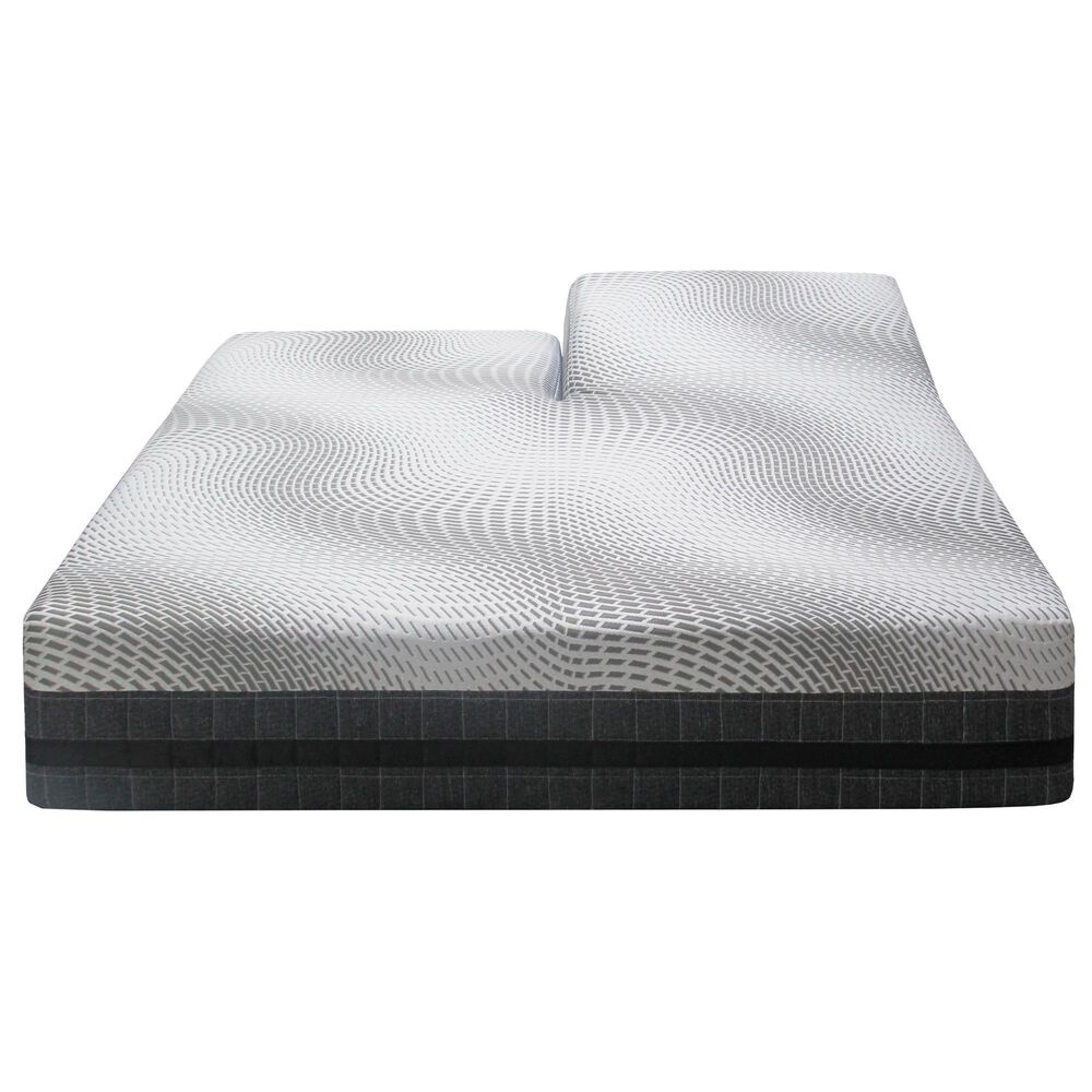 Sleeptronic Berkshire Majestic 14" Hybrid Plush Flex Head Queen Mattress, , large