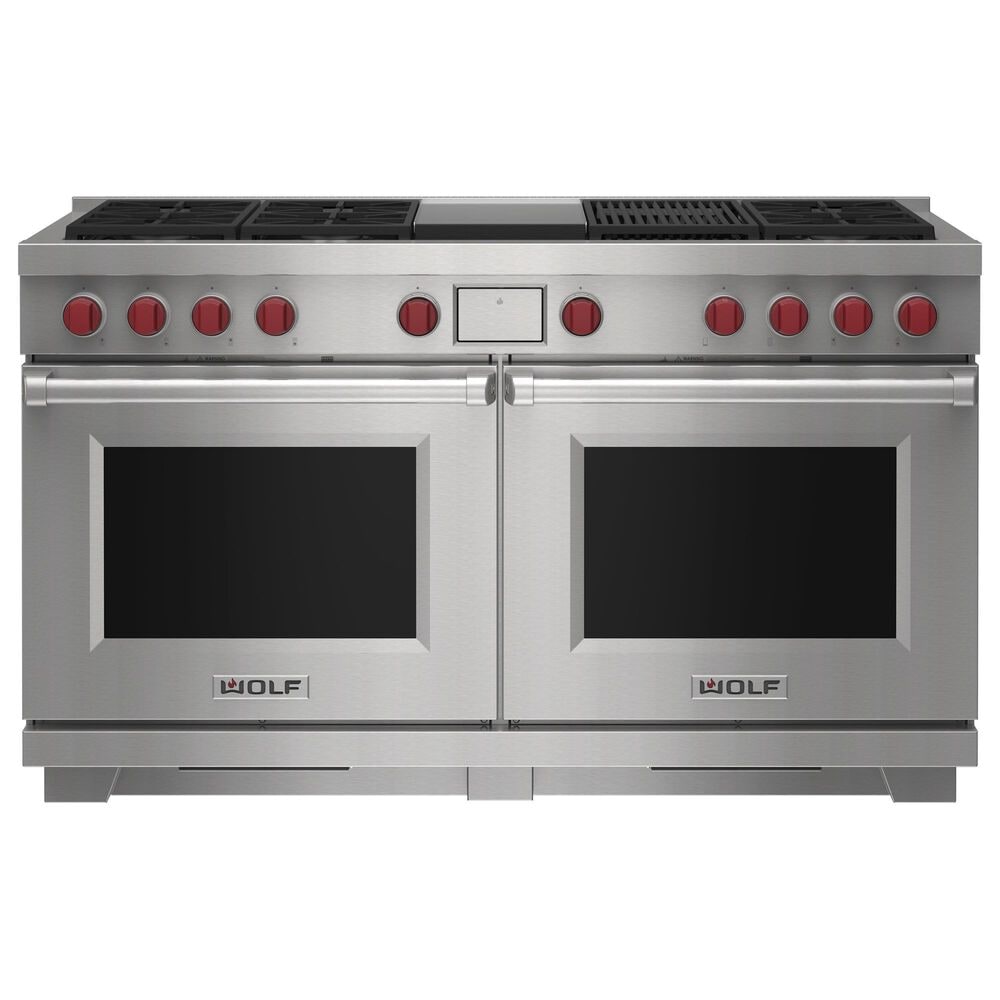 Wolf Appliances 4.5" Kickplate for 60" Dual Fuel Range in Stainless Steel, , large