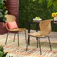 Hearth and Haven Boho Outdoor Chair in Light Brown (Set of 2), , large