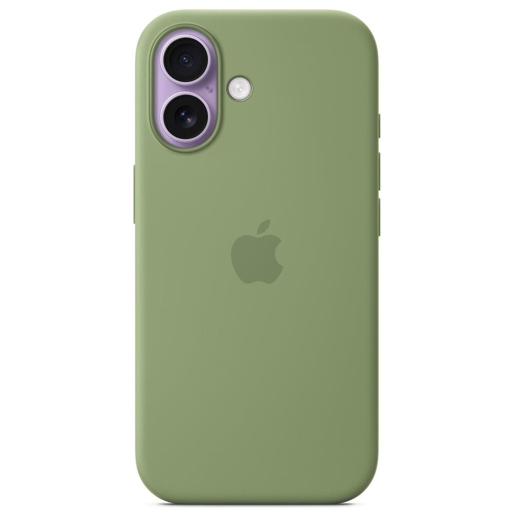 Apple Silicone Case with MagSafe for iPhone 17 in Light Moss, , large