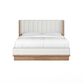 Vantage Portico Queen Upholstered Shelter Bed, , large
