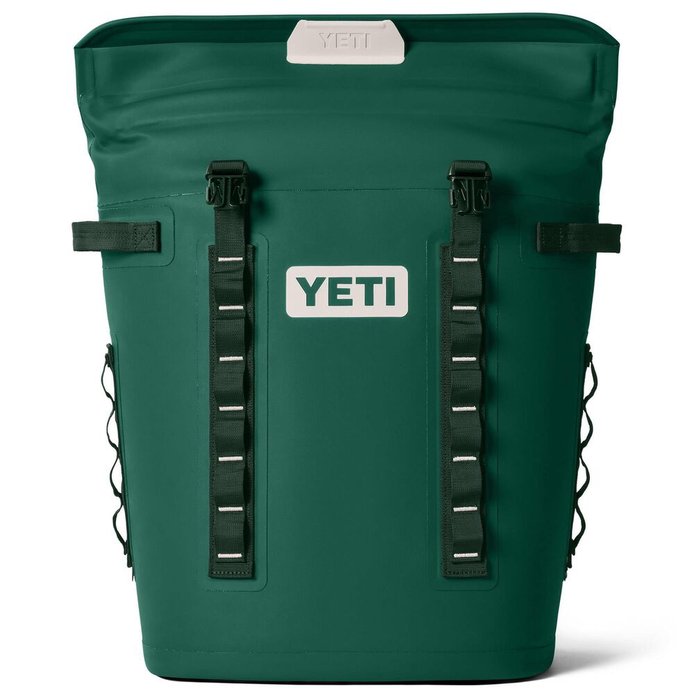 YETI Hopper M20 Backpack Soft Cooler in Black Forest Green, , large