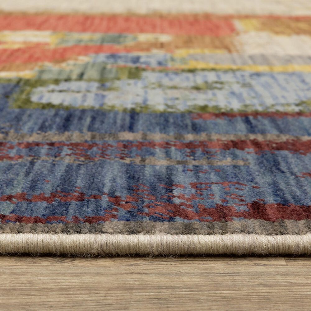 Oriental Weavers Soleri 2&#39;6&quot; x 12&#39; Multicolor Runner, , large