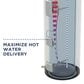 GE Appliances 30-Gallon Short Electric Water Heater with Stainless Steel Heating Elements in Gray, , large