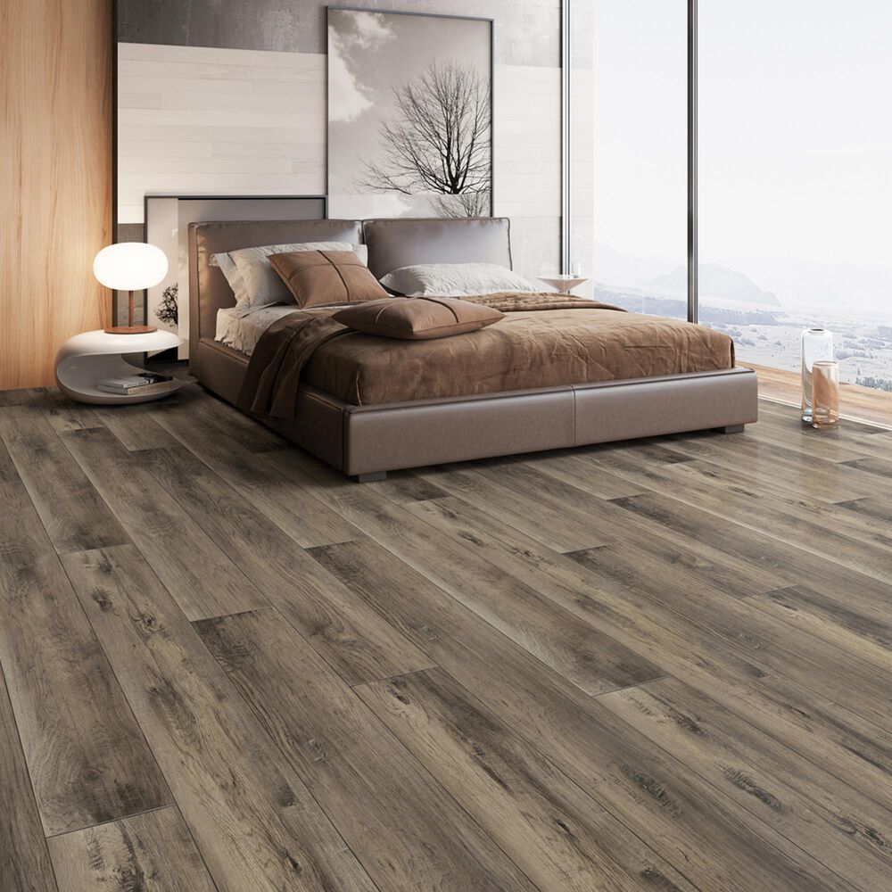 Adleta Hickory Select Rockview 9&quot; x 60&quot; Luxury Vinyl Plank, , large