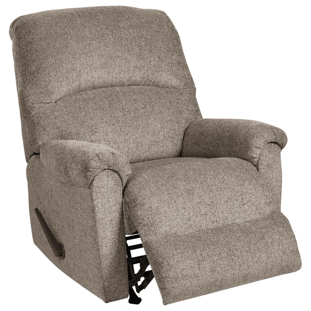 Ashley Ballinasloe Rocker Recliner in Platinum, , large
