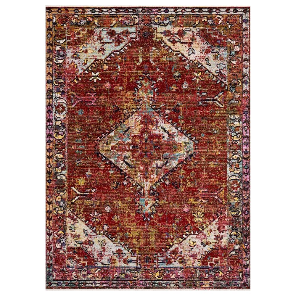 Loloi Silvia SIL-06 9'3" x 13'3" Red Area Rug, , large