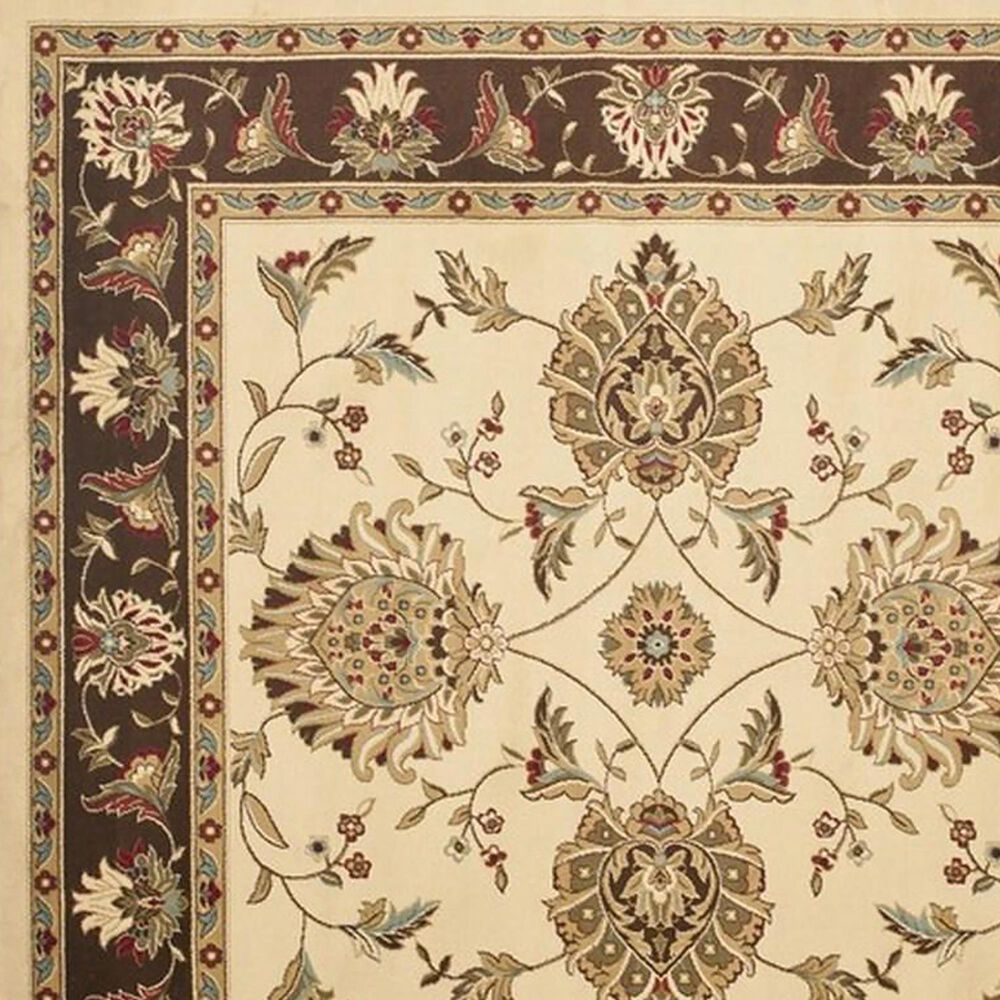 Safavieh Lyndhurst LNH555 2&#39;3&quot; x 12&#39; Ivory and Brown Runner, , large