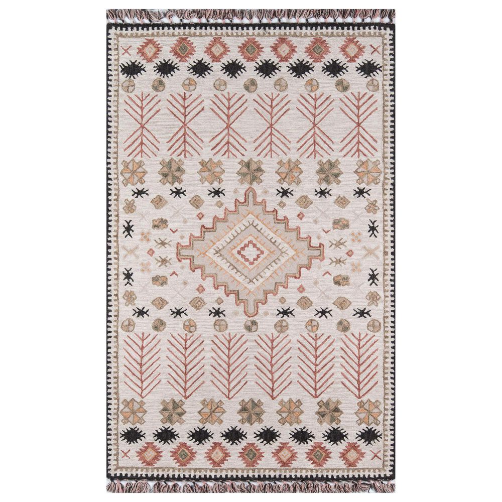 Momeni Tahoe Multicolor 9" x 12" Area Rug, , large