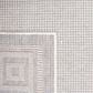 Safavieh Martha Stewart Cyprus MSRO331G 4"5" x 6"5" Silver and Grey Area Rug, , large