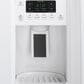 GE Appliances 21.9 Cu. Ft. Counter-Depth Side by Side Refrigerator in White, , large