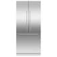 Fisher & Paykel 36" Integrated French Door Panel with 80" High in Stainless Steel, , large
