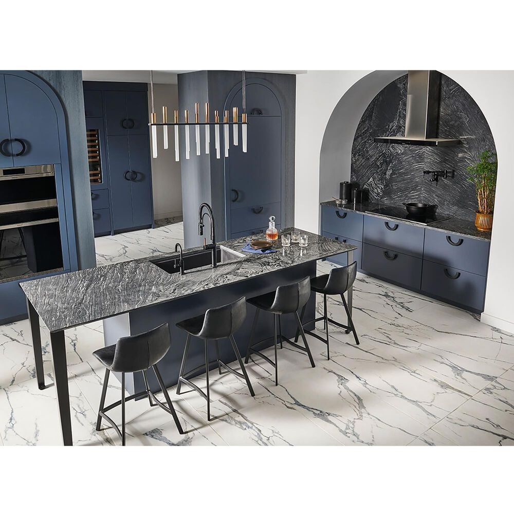 MS International Savoy Azula 12&quot; x 24&quot; Polished Porcelain Tile, , large
